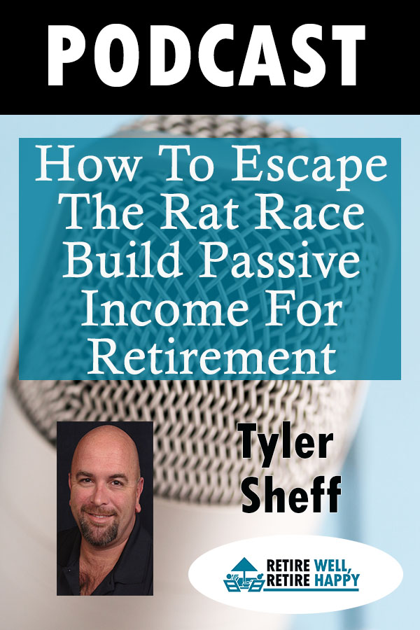 How to escape the rat race - build passive income for retirement 